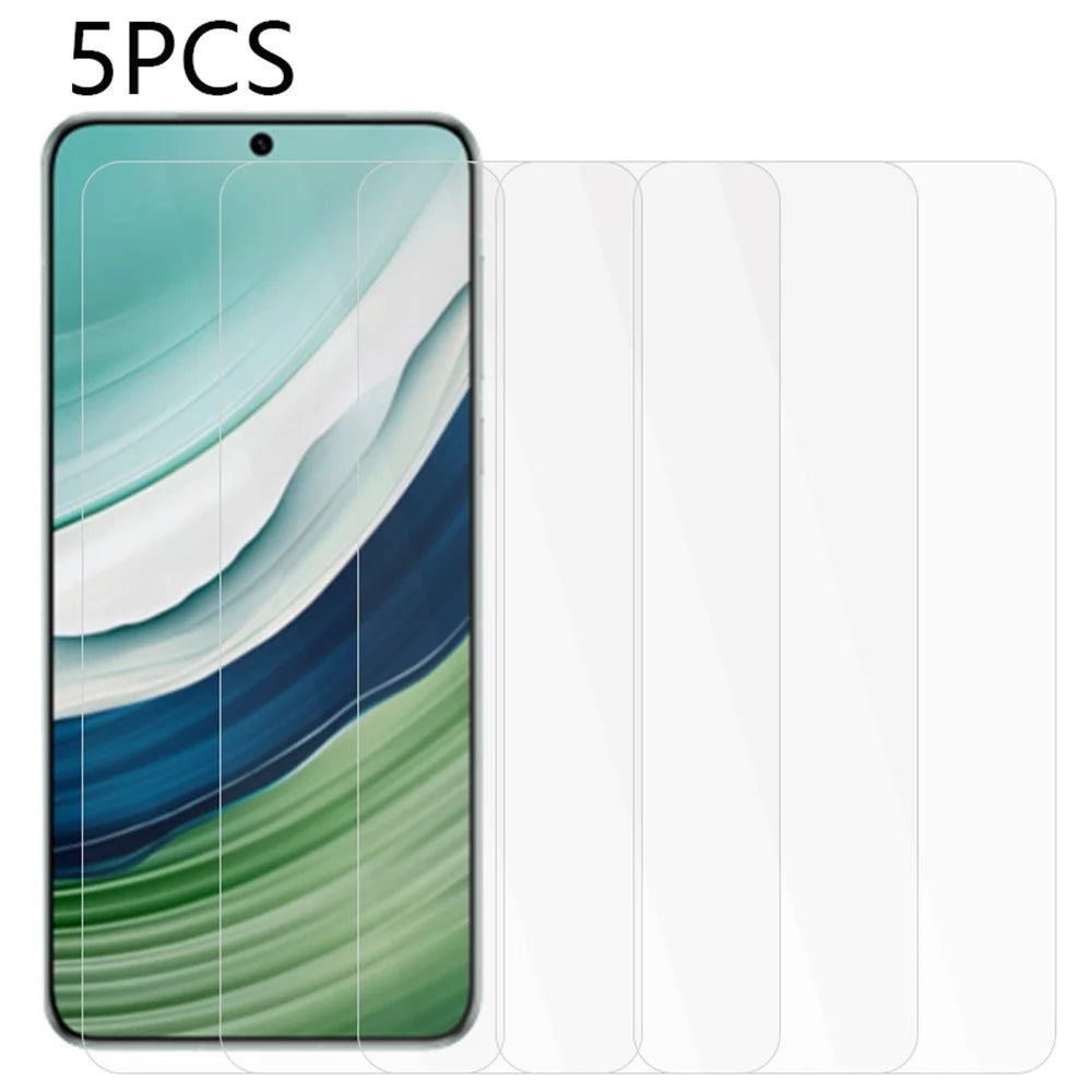 5PCS For Huawei Mate 60 2.5D Anti-explosion Screen Protector 0.3mm Tempered Glass Screen Film - 1