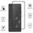 For Realme GT5 5G AGC Tempered Glass with Black Edge Full Glue Full Coverage Screen Protector - 2