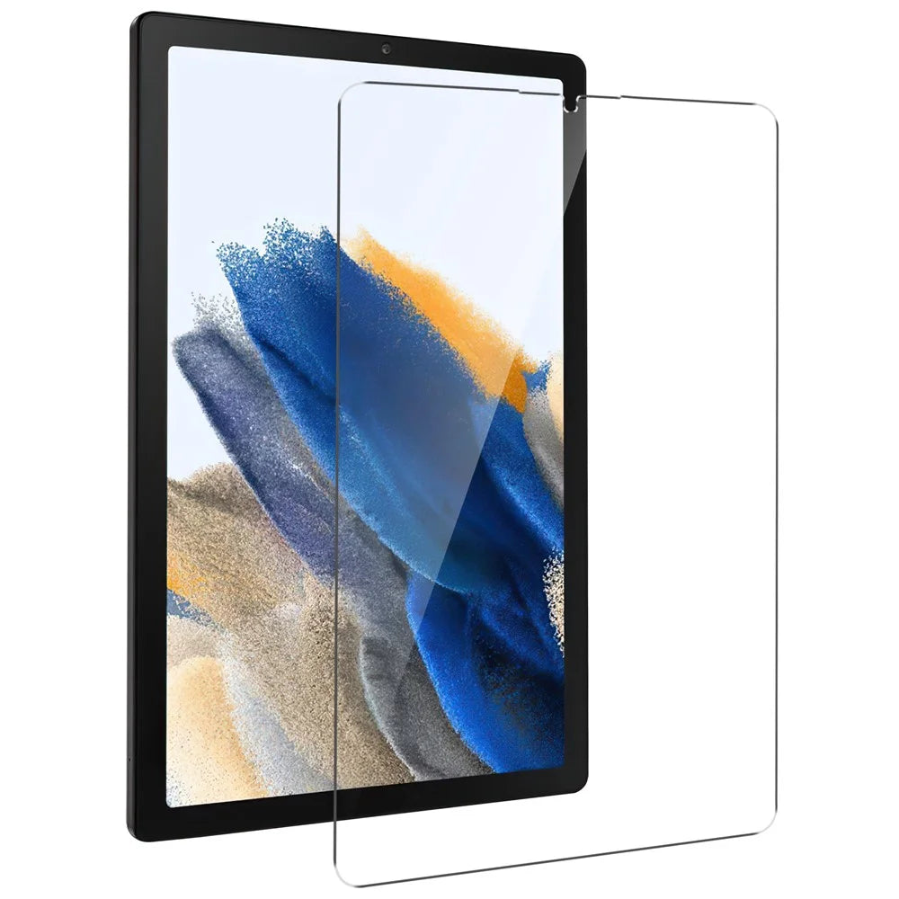 For Samsung Galaxy Tab A11 / A9 Screen Protector Straight Edge HD Clear Tablet Tempered Glass Protective Film - 2