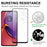 For Motorola Moto G84 5G AGC Tempered Glass with Black Edge Full Glue Full Coverage Screen Protector - 4