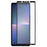 Full Glue Tempered Glass Film for Sony Xperia 5 V , Full Cover Silk Printing Screen Protector - 1