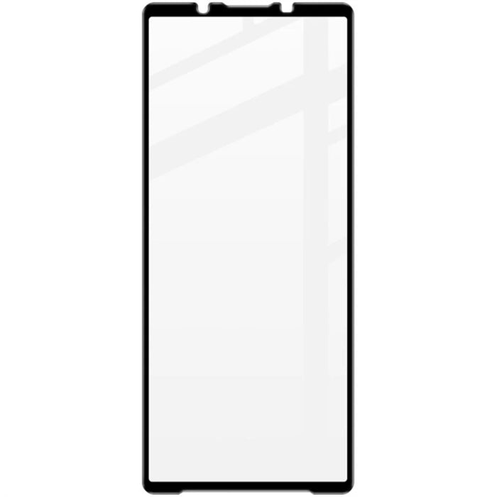 Full Glue Tempered Glass Film for Sony Xperia 5 V , Full Cover Silk Printing Screen Protector - 2