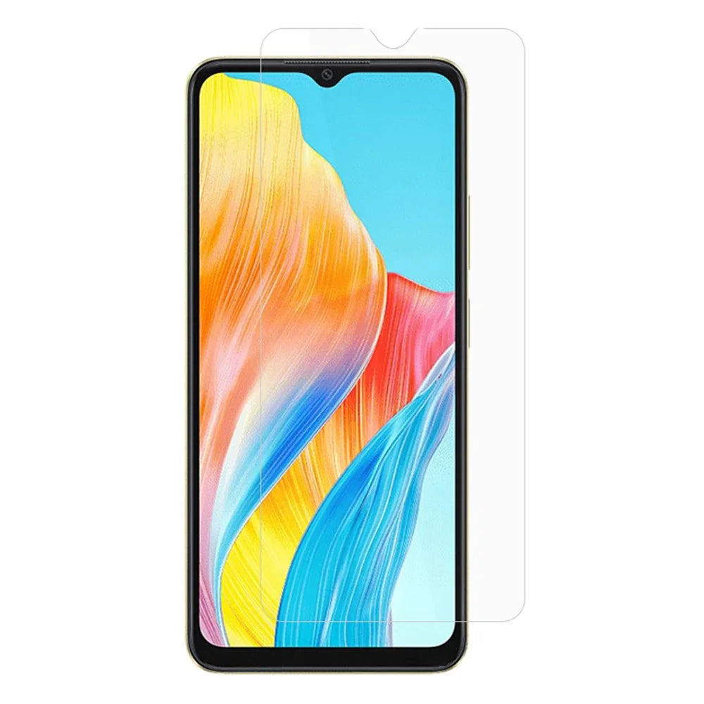 Tempered Glass Screen Protector for Oppo A38 4G , Explosion-proof 0.3mm Arc Edge Phone Screen Film - 1