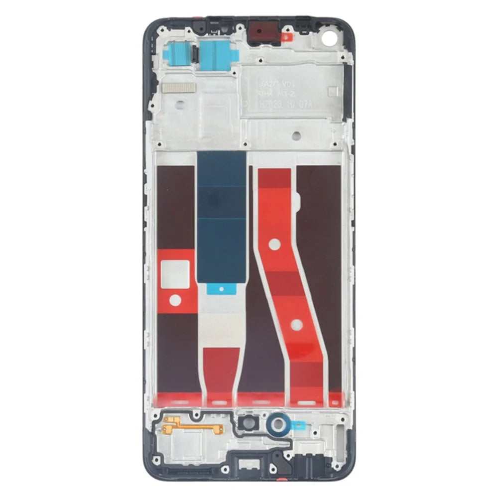 For Oppo A94 4G / Reno5 Lite Cell Phone Middle Plate Frame Repair Part (A-Side) (Without Logo) - 2