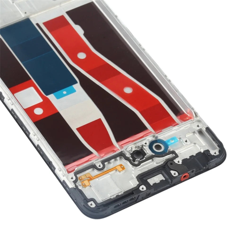 For Oppo A94 4G / Reno5 Lite Cell Phone Middle Plate Frame Repair Part (A-Side) (Without Logo) - 5