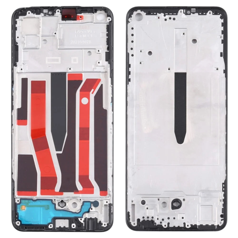 For Oppo A95 5G Mobile Phone Middle Plate Frame Replacement Part (A-Side) (without Logo) - 1