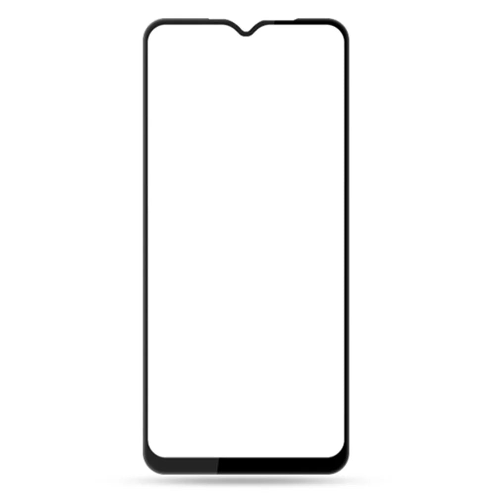 AMORUS 2Pcs For Oppo A78 5G / A58 5G Full Screen Protector Tempered Glass Full Glue Silk Printing Film - Black - 2