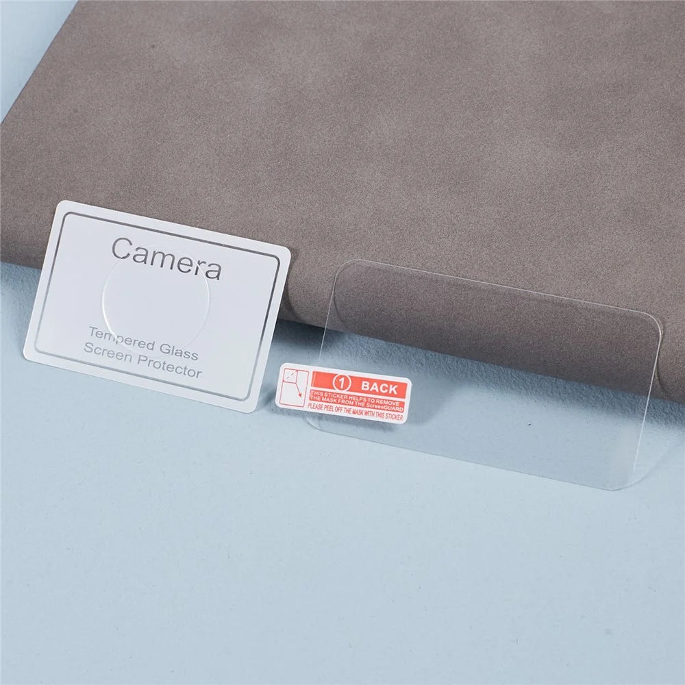For Oppo Find N3 Flip 5G Camera Lens Protector 2.5D Arc Edge Tempered Glass Lens Film + Rear Small Screen Film - 3