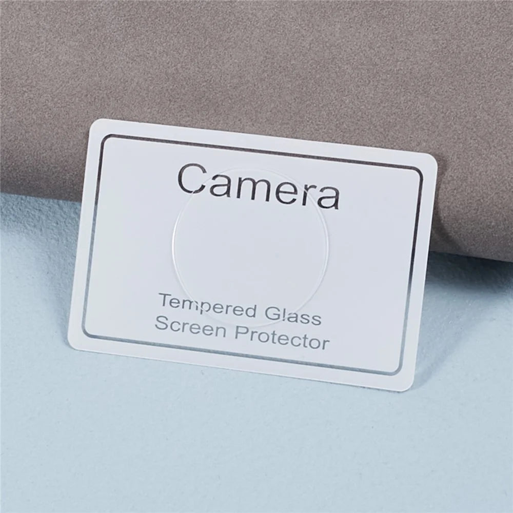For Oppo Find N3 Flip 5G Camera Lens Protector 2.5D Arc Edge Tempered Glass Lens Film + Rear Small Screen Film - 5