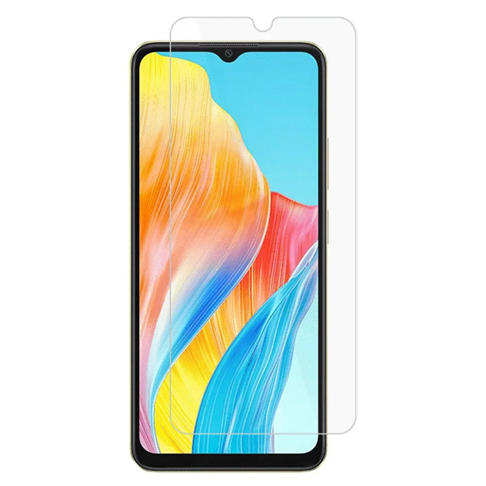 Screen Protector for Oppo A38 4G / A9 (2020) , Anti-scratch 0.25 Arc Edge High Aluminum-silicon Glass Clear Film - 1
