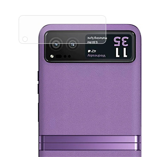 For Motorola Razr 40 5G HD Clear Back Rear Camera Lens Protector Soda-Lime Glass Ultra Slim Lens Film - 1