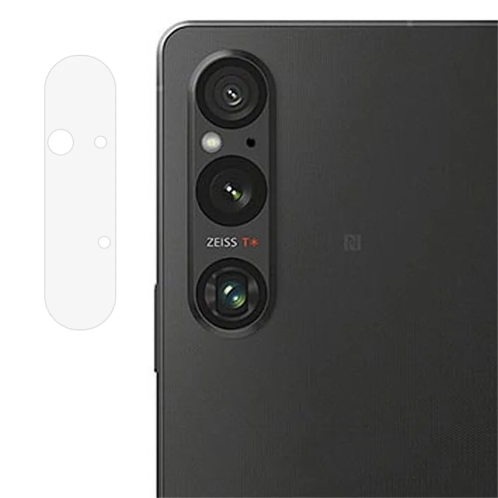 For Sony Xperia 1 V Camera Lens Film Ultra HD Soda-Lime Glass Back Camera Lens Protector - 1