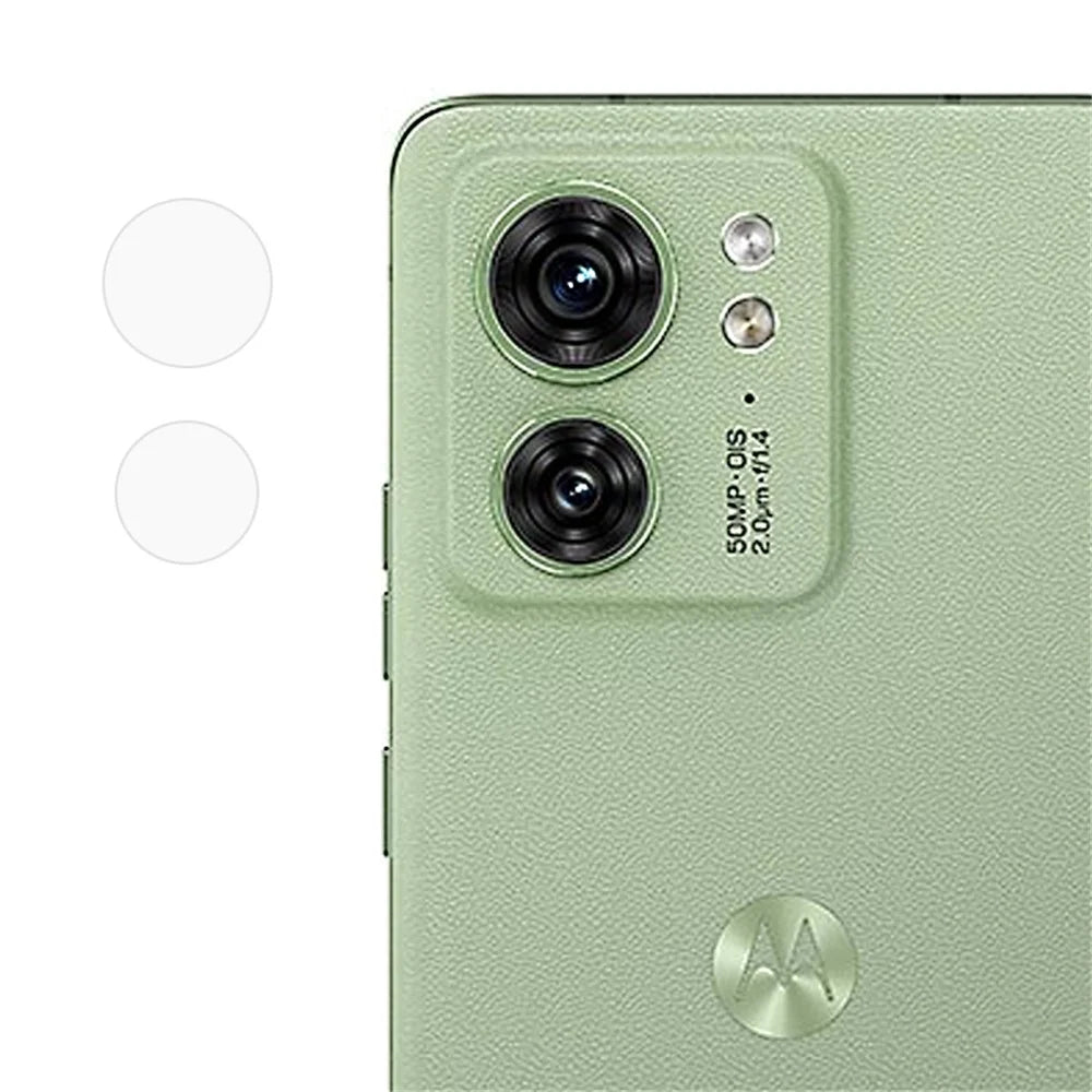 For Motorola Edge 40 5G Back Camera Lens Cover Film Ultra HD Soda-Lime Glass Lens Protector - 1