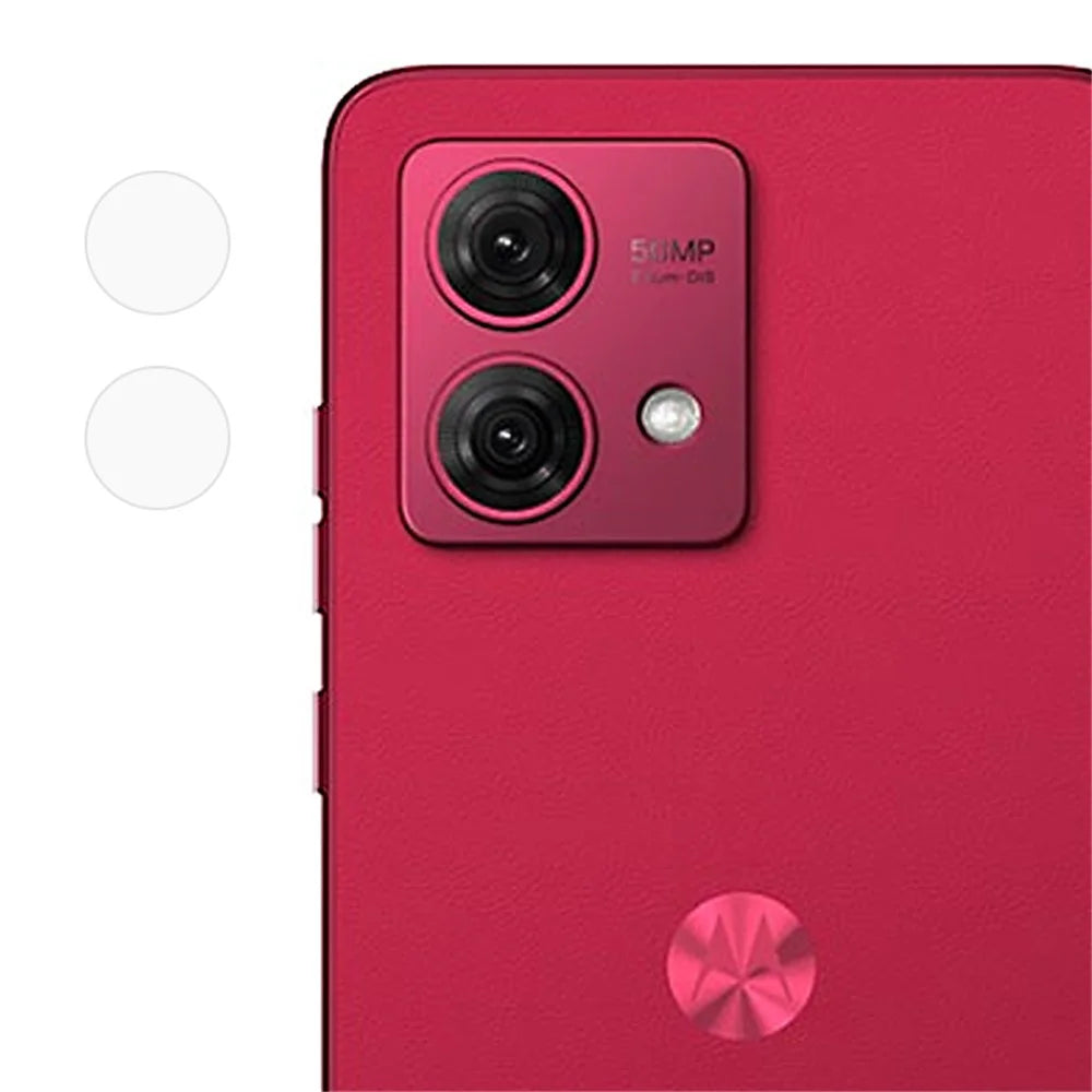 For Motorola Moto G84 5G Soda-Lime Glass Lens Film Anti-Scratch Clear Camera Lens Protector - 1