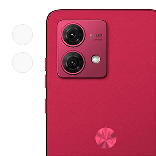 For Motorola Moto G84 5G Soda-Lime Glass Lens Film Anti-Scratch Clear Camera Lens Protector - 1