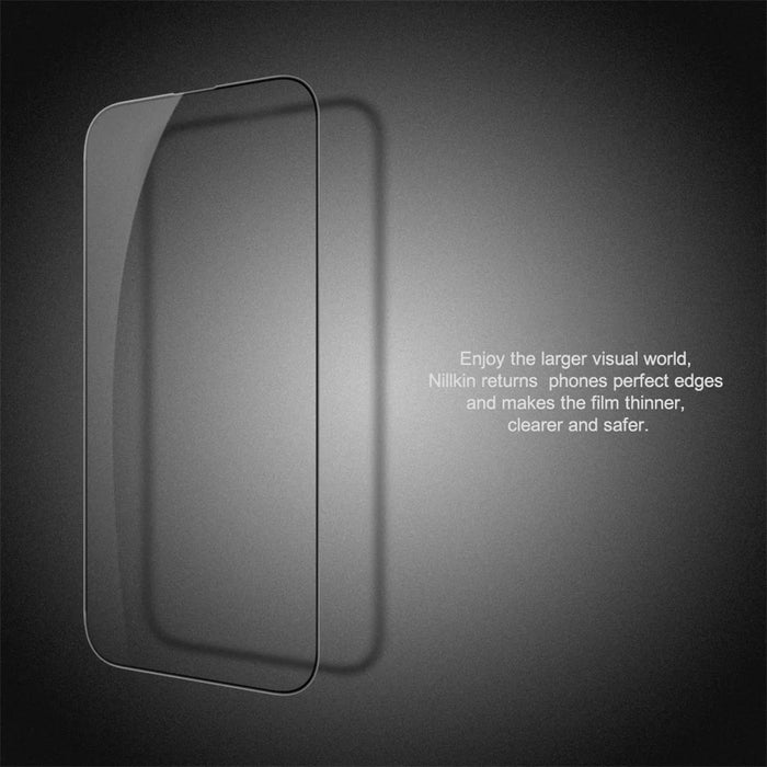 NILLKIN CP+PRO For iPhone 15 Pro Max 9H Hardness AGC Tempered Glass Full Screen Protector HD Clear Film - 5