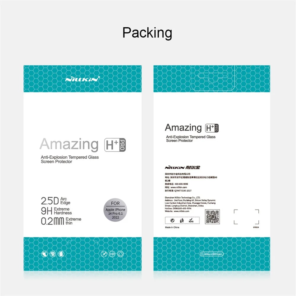 NILLKIN H+Pro for iPhone 15 Plus Anti-scratch Screen Protector AGC Glass HD Clear Screen Film - 7