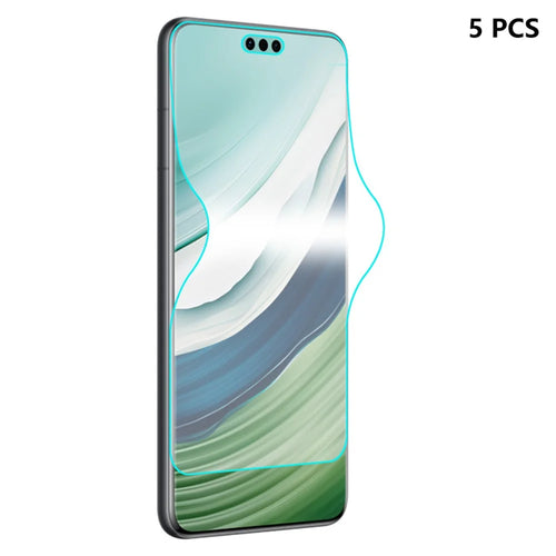 ENKAY HAT PRINCE 5Pcs For Huawei Mate 60 Pro+ / Mate 60 Pro Anti-Scratch TPE+PET+TPU Hydrogel Film Phone Screen Film Guard - 1