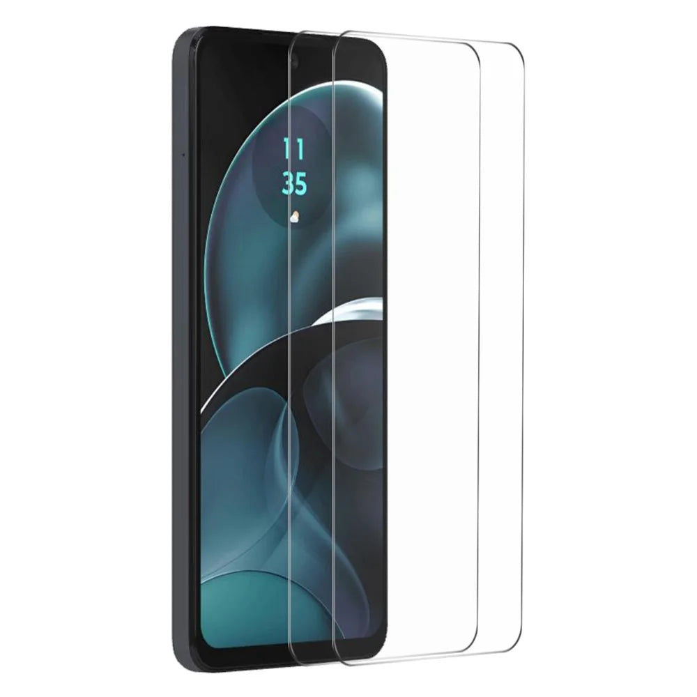 ENKAY HAT PRINCE 2Pcs for Motorola Moto G14 4G / G54 (China) 5G High Aluminium-silicon Glass Screen Protector 0.26mm 2.5D HD Clear Film - 1