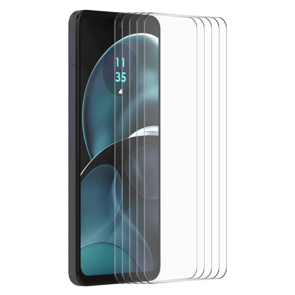 ENKAY HAT PRINCE 5Pcs for Motorola Moto G14 4G / G54 (China) 5G 0.26mm 2.5D HD Clear Screen Protector High Aluminium-silicon Glass Film - 1