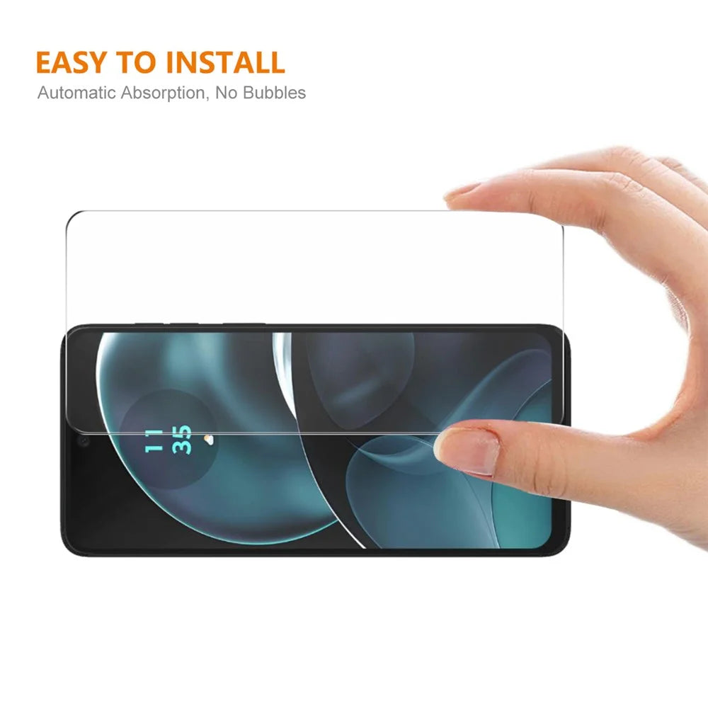 ENKAY HAT PRINCE 5Pcs for Motorola Moto G14 4G / G54 (China) 5G 0.26mm 2.5D HD Clear Screen Protector High Aluminium-silicon Glass Film - 4