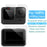 IMAK 1 Set Action Camera Screen Film for GoPro Hero 12 Black , Tempered Glass Screen Protector (Front Screen+Rear Screen+Lens) - 6