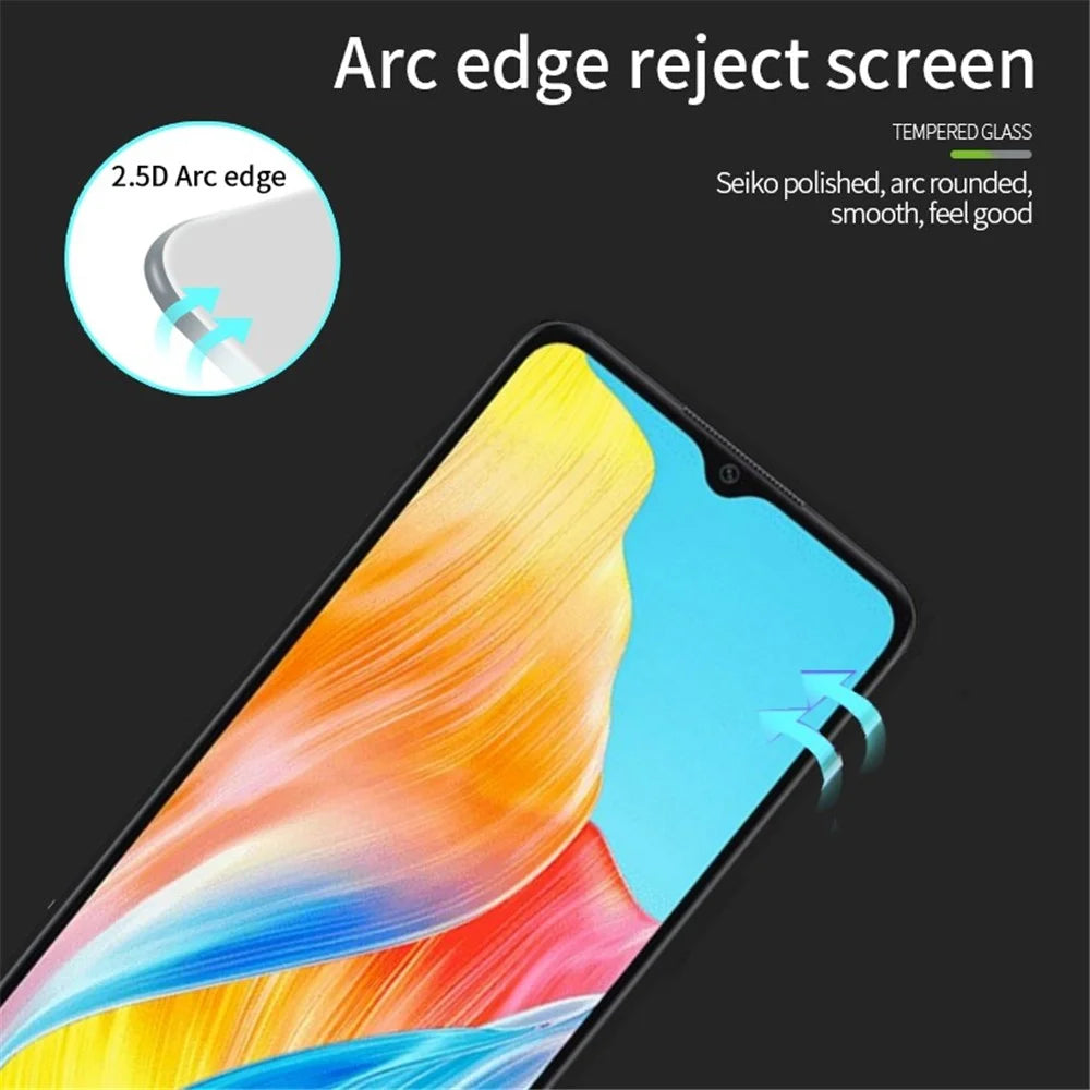 PINWUYO JK Tempered Glass Film Series-2 for Oppo A38 4G Screen Protector Anti-explosion Full Cover Film - 5