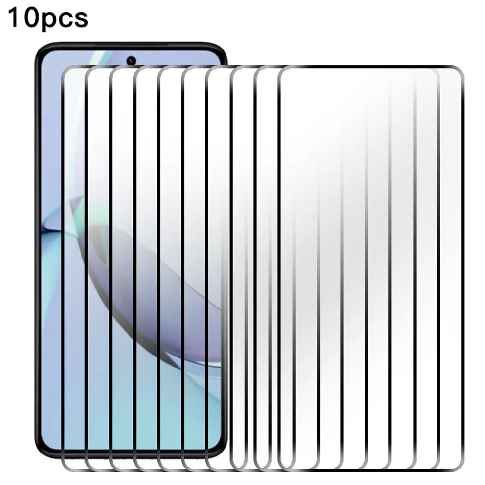 RURIHAI 10Pcs For Motorola Moto G84 5G High Aluminum-silicon Glass Screen Protector 2.5D 0.26mm Film - 1