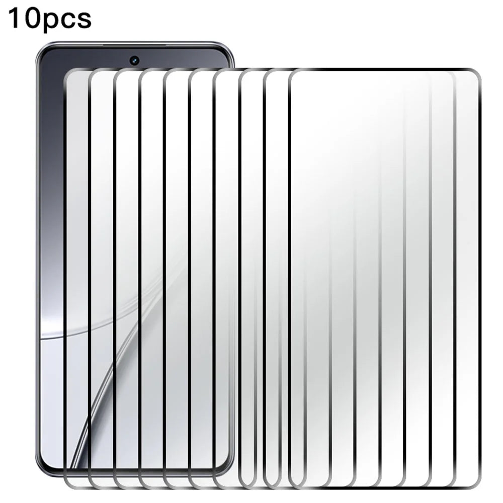 RURIHAI 10Pcs For Realme GT5 5G Screen Protector 2.5D 0.26mm Secondary Hardening Ultra Clear Film - 1