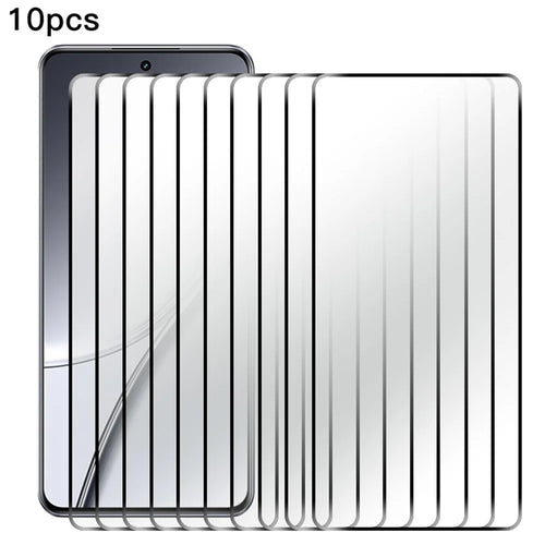 RURIHAI 10Pcs For Realme GT5 5G Screen Protector 2.5D 0.26mm Secondary Hardening Ultra Clear Film - 1