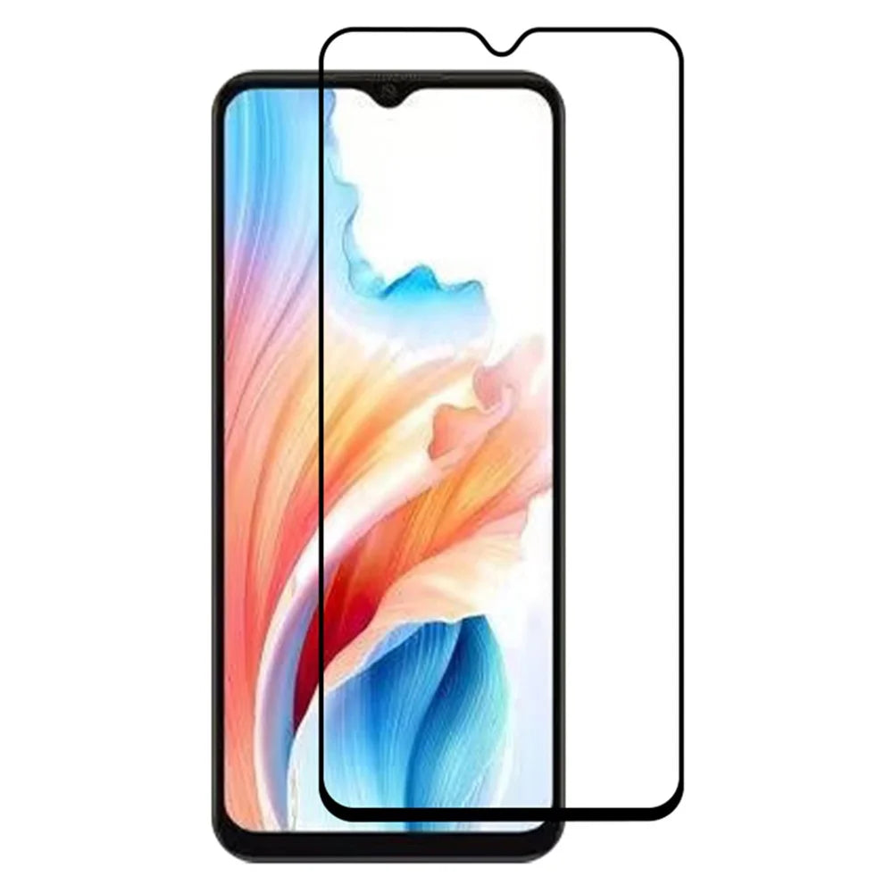 RURIHAI For Oppo A38 4G Screen Film Secondary Hardening 0.26mm 2.5D Full Glue Screen Protector - 1