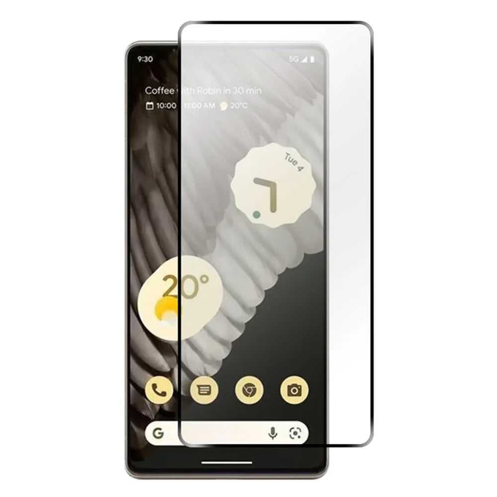 RURIHAI 10Pcs Screen Protector for Google Pixel 8 , 2.5D 0.26mm High Aluminum-silicon Glass Film - 2