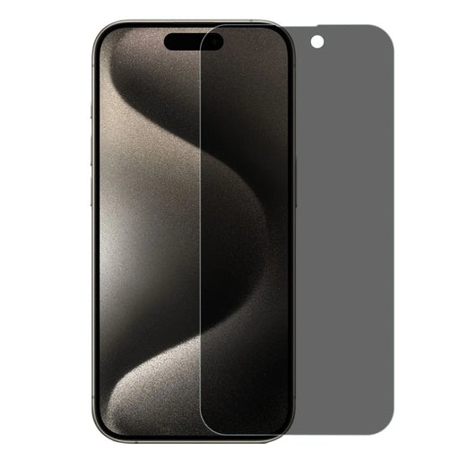 NORTHJO A+ For iPhone 15 / 15 Pro Privacy Screen Protector 28 Degree Anti-Spy High Aluminum-silicon Glass Film - 1