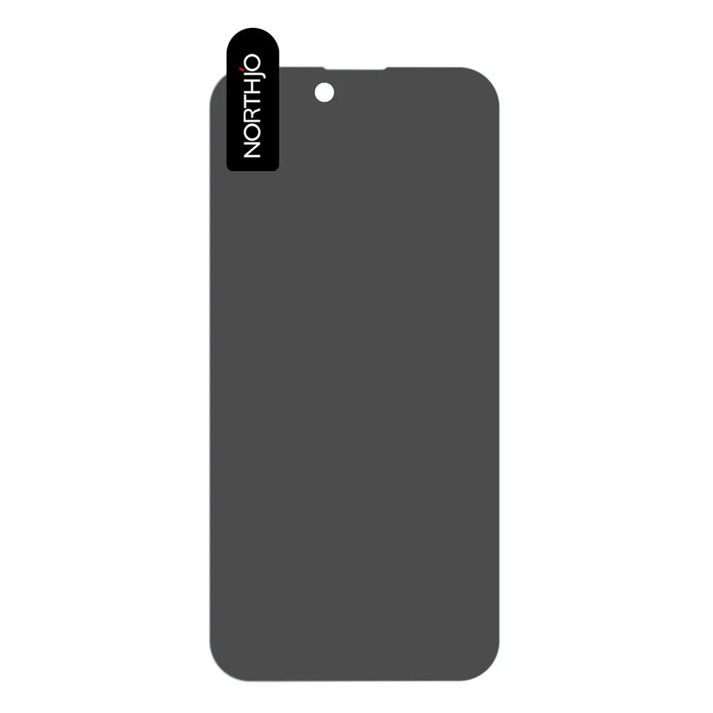 NORTHJO A+ For iPhone 15 / 15 Pro Privacy Screen Protector 28 Degree Anti-Spy High Aluminum-silicon Glass Film - 3