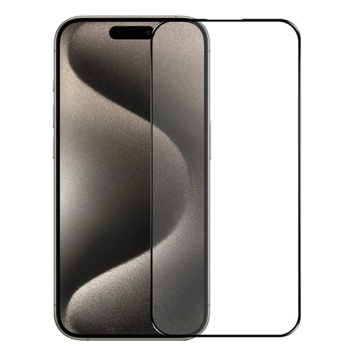 NORTHJO A+Glass 0.3mm 2.5D Silk Printing Screen Film for iPhone 15 Pro Max High Aluminum-silicon Glass Screen Protector - 1