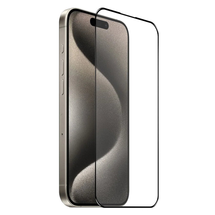 NORTHJO A+Glass 0.3mm 2.5D Silk Printing Screen Film for iPhone 15 Pro Max High Aluminum-silicon Glass Screen Protector - 2