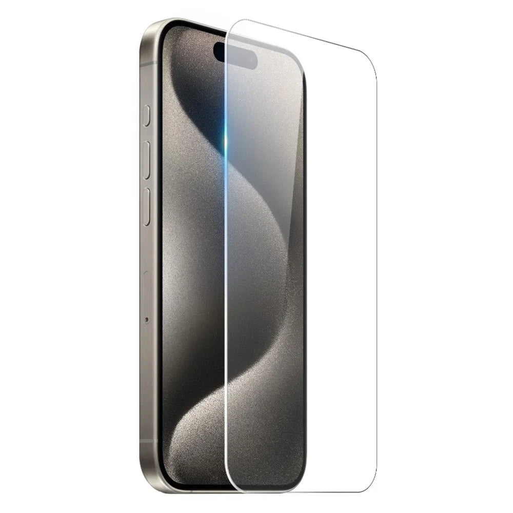 NORTHJO A+ For iPhone 15 Plus / 15 Pro Max Screen Protector Anti-explosion 0.3mm 2.5D Tempered Glass Film - Transparent - 2