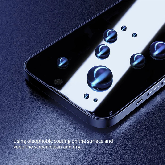 NILLKIN For iPhone 15 Plus Screen Protector Full Coverage Anti-Spy Anti-scratch AGC Glass Film - 5