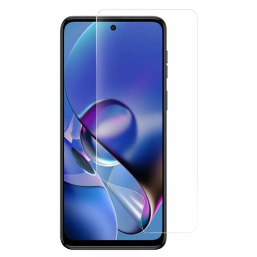 For Motorola Moto G54 5G Screen Protector Anti-Bubble HD Clear PET Film Screen Guard - 1