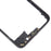 For Xiaomi Redmi 12 4G OEM Middle Housing Plate Frame Part (without Logo) - Black - 5