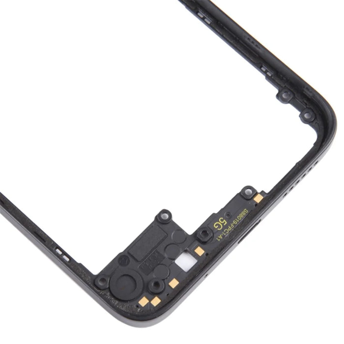 For Xiaomi Redmi 12 4G OEM Middle Housing Plate Frame Part (without Logo) - Black - 5