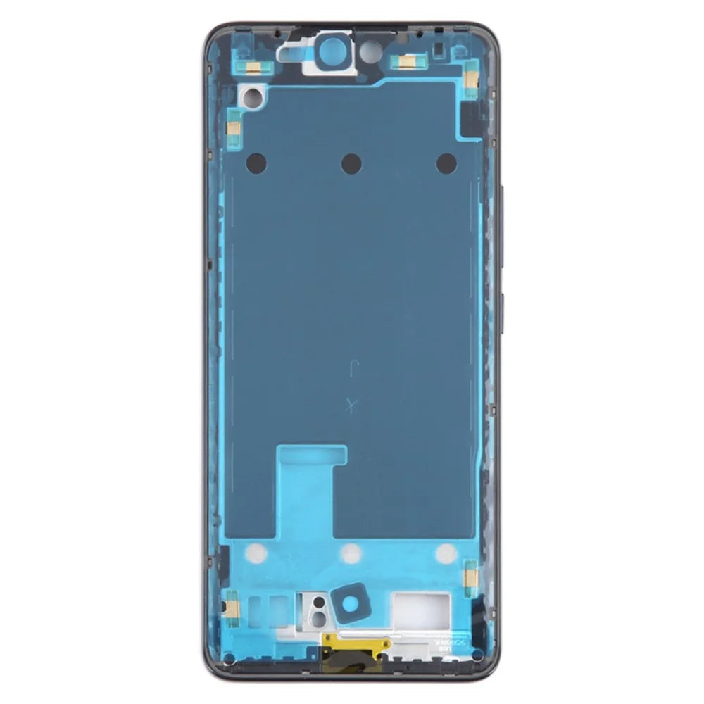 For Xiaomi 13 Lite Cell Phone Middle Plate Frame Repair Part (A-Side) (without Logo) - Black - 3