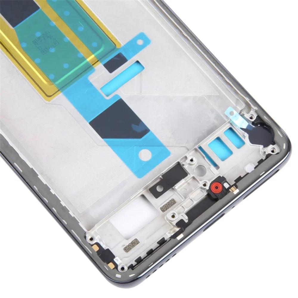 For Xiaomi 13 Lite Cell Phone Middle Plate Frame Repair Part (A-Side) (without Logo) - Black - 4