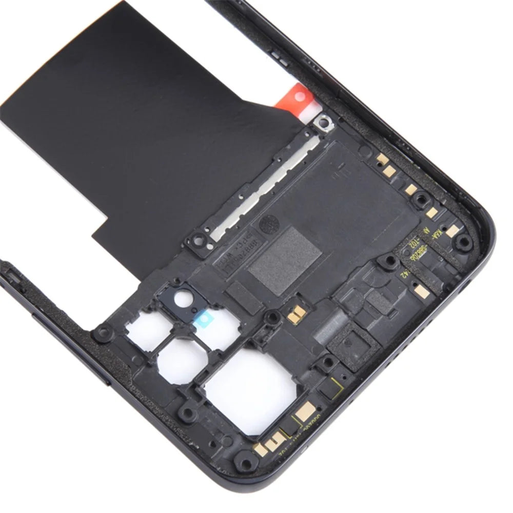 For Xiaomi Redmi Note 12 Pro 4G OEM Middle Housing Plate Frame Part (without Logo) - Black - 4
