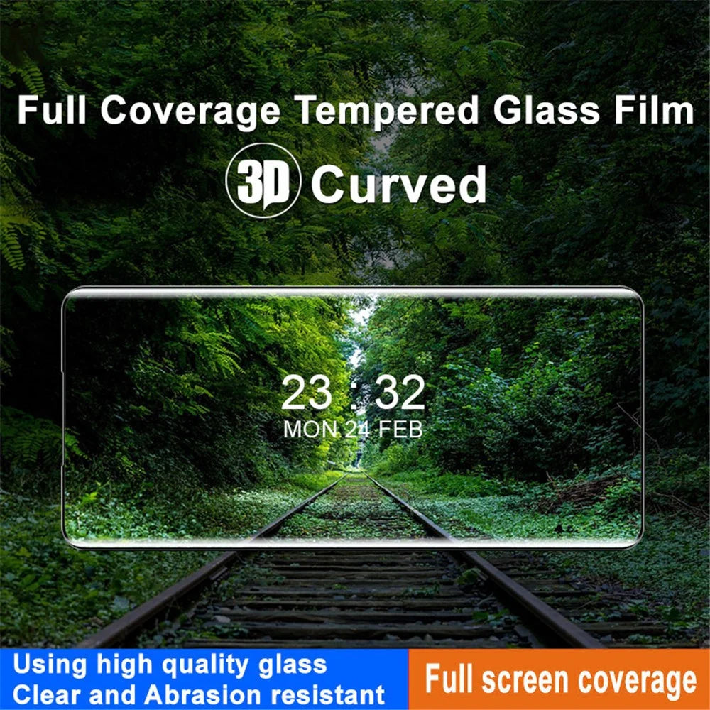 IMAK For Motorola Edge 40 5G Screen Protector 3D Curved Anti-explosion Tempered Glass Film - 3