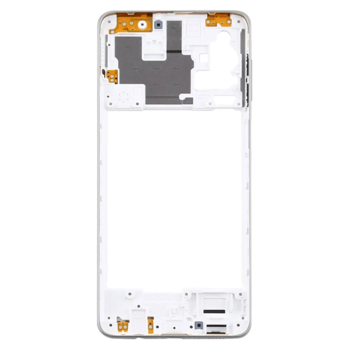 For Samsung Galaxy M51 M515 OEM Back Frame Part Replacement - White - 2
