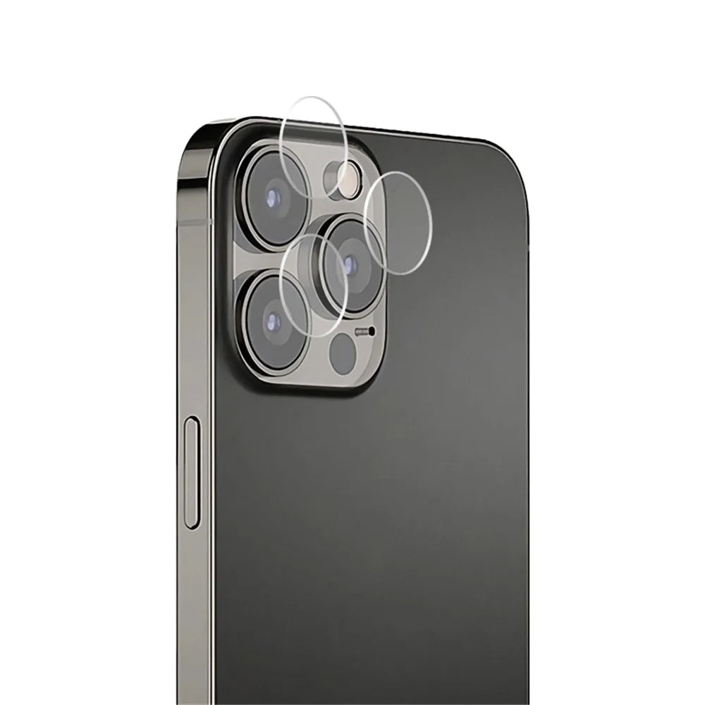 MOCOLO For iPhone 15 Pro Max Lens Film 9H Tempered Glass HD Camera Lens Protector - Transparent - 1