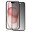 MOCOLO For iPhone 15 Plus Tempered Glass Screen Protector Full Glue 3D Arc Edge Anti-Spy Screen Film - 1