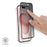 MOCOLO For iPhone 15 Plus Tempered Glass Screen Protector Full Glue 3D Arc Edge Anti-Spy Screen Film - 3