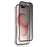 MOCOLO For iPhone 15 Plus Tempered Glass Screen Protector Full Glue 3D Arc Edge Anti-Spy Screen Film - 4